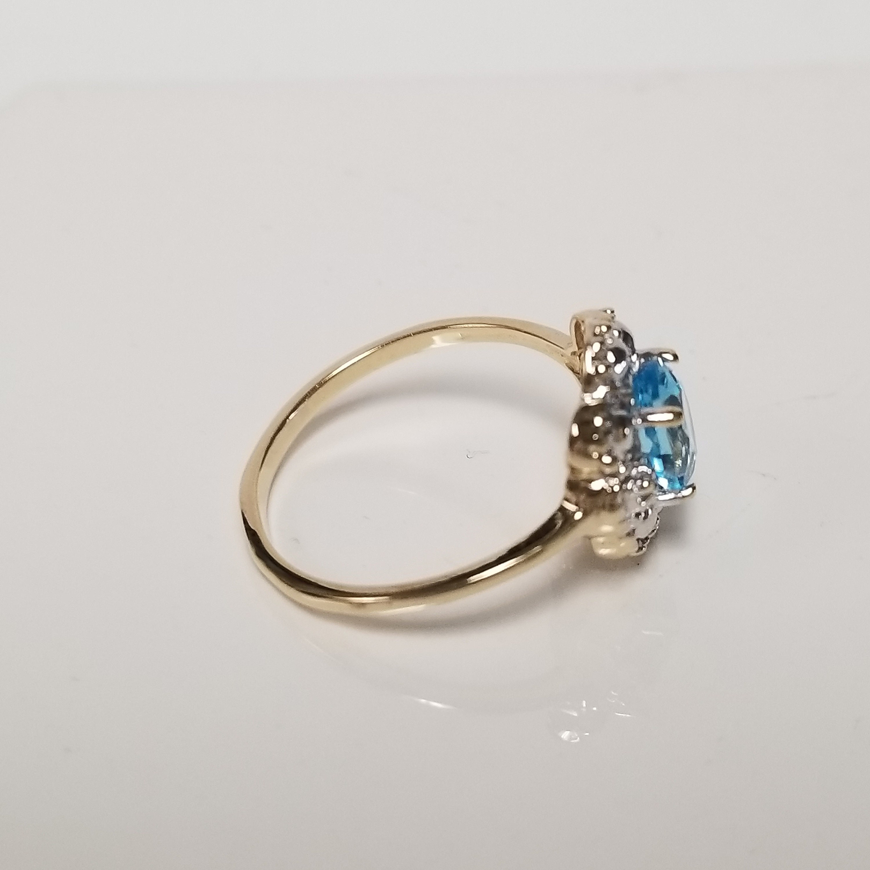 その他 nichinichi N1721 Ring [aquamarine] The Subtle Single Stone Aquamarine Ring