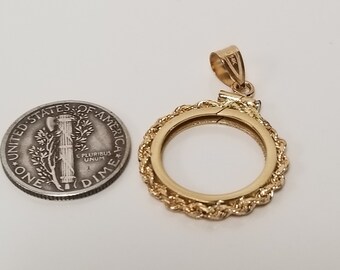 14k Gold Pendant Men - Etsy