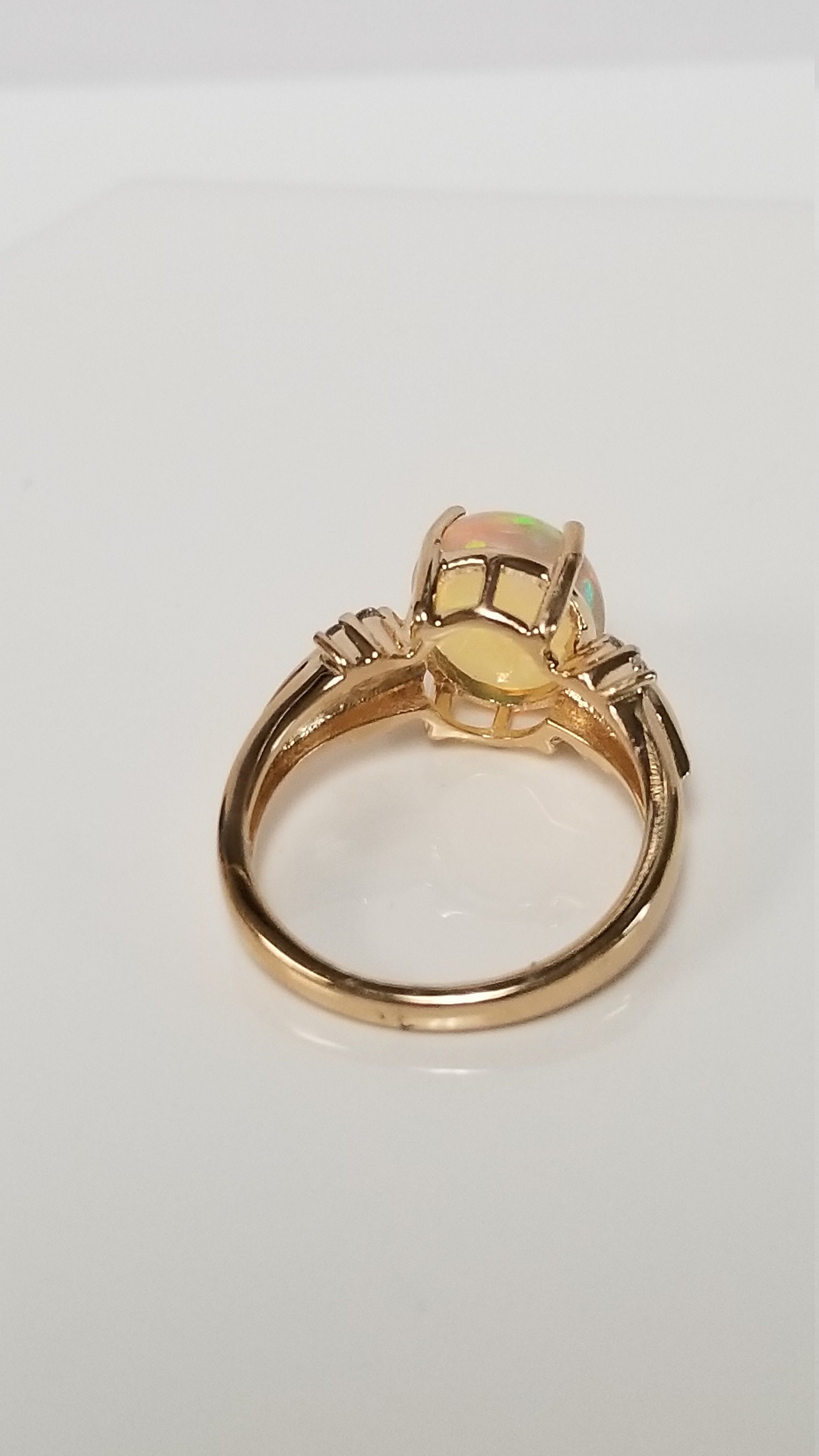 ゴールド パールリング オーロラ茶金 K18 南洋ゴールドパール リング（12.1ミリ D1.00ct・無