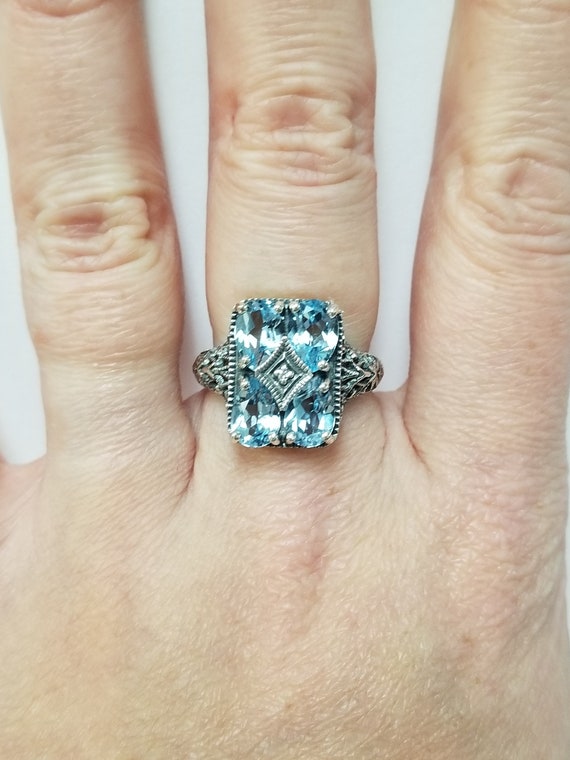 Anillo De Promesa Realmente 925 Cojines De Plata Esterlina 8 Anillo De Promesa Realmente 925 Cojines De Plata Esterlina 8
