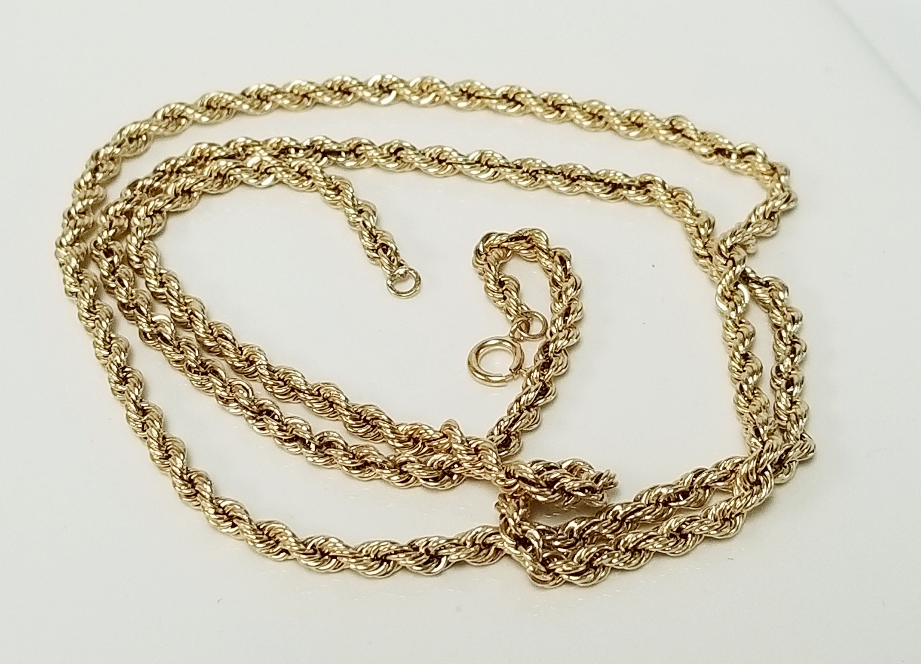 14k 3 Gram Necklace - Etsy