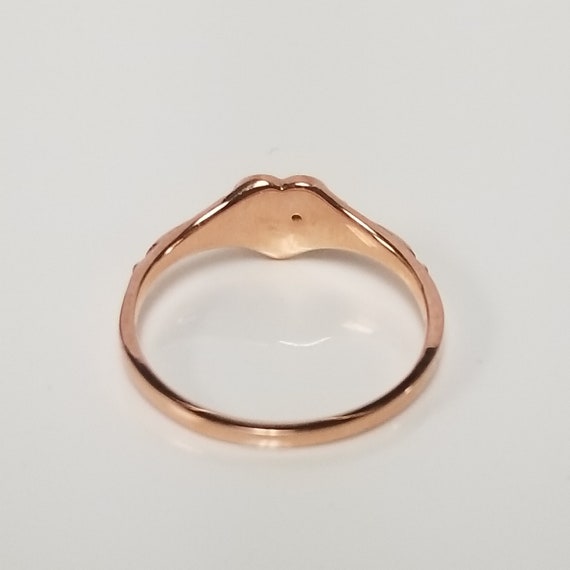 Daughter jewelry Plump pinkie ring ゴールド5
