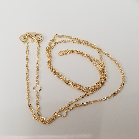 Collana Saldata Singapore Oro 18kt | Dédié Gioielli - Foto 7