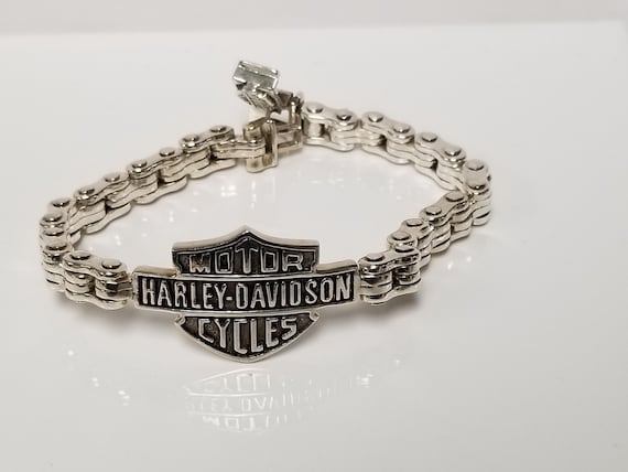 Harley-Davidson  S925 チェーン ブレスレット ハーレーダビッドソンチェーンブレスレット シルバー925