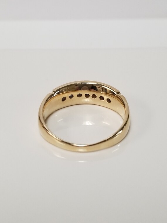 Size 11.25 SI2 G Estate 14k Yellow Gold Wedding .80ct Diamond | Etsy