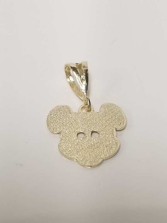 10k gold mickey mouse pendant deals