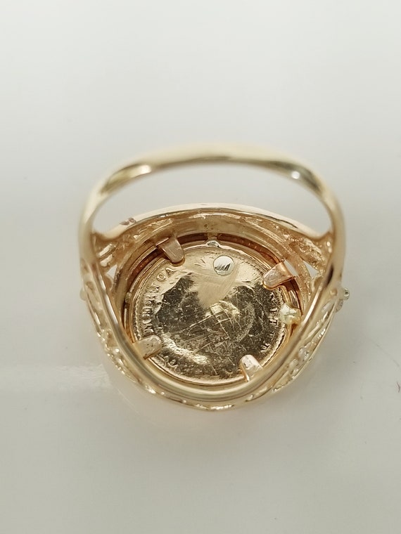 4.94 Grams Sale Size 5.75 Estate 14k 21k Yellow W… - image 8