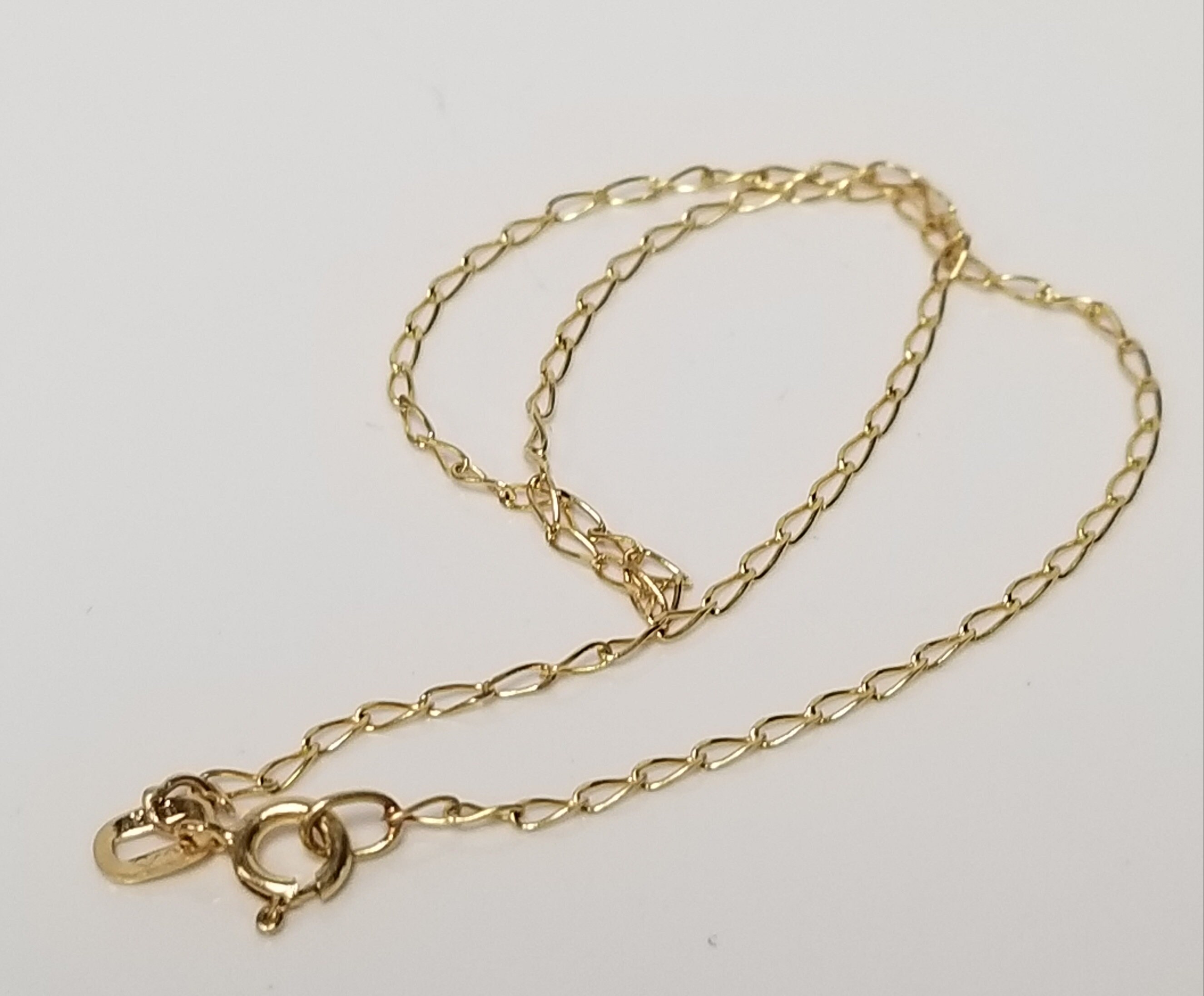 Fine Jewelry Chain, Bulk, Stainless Steel Chain, Grade 316, Soldered Closed  Links, 5 to 20 Feet, 2x2x0.5mm, 1913 