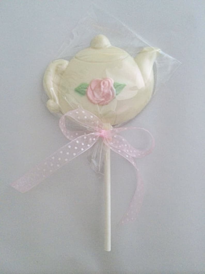 Tea Party Bridal Shower Favors Teacup and Teapot Chocolate Etsy