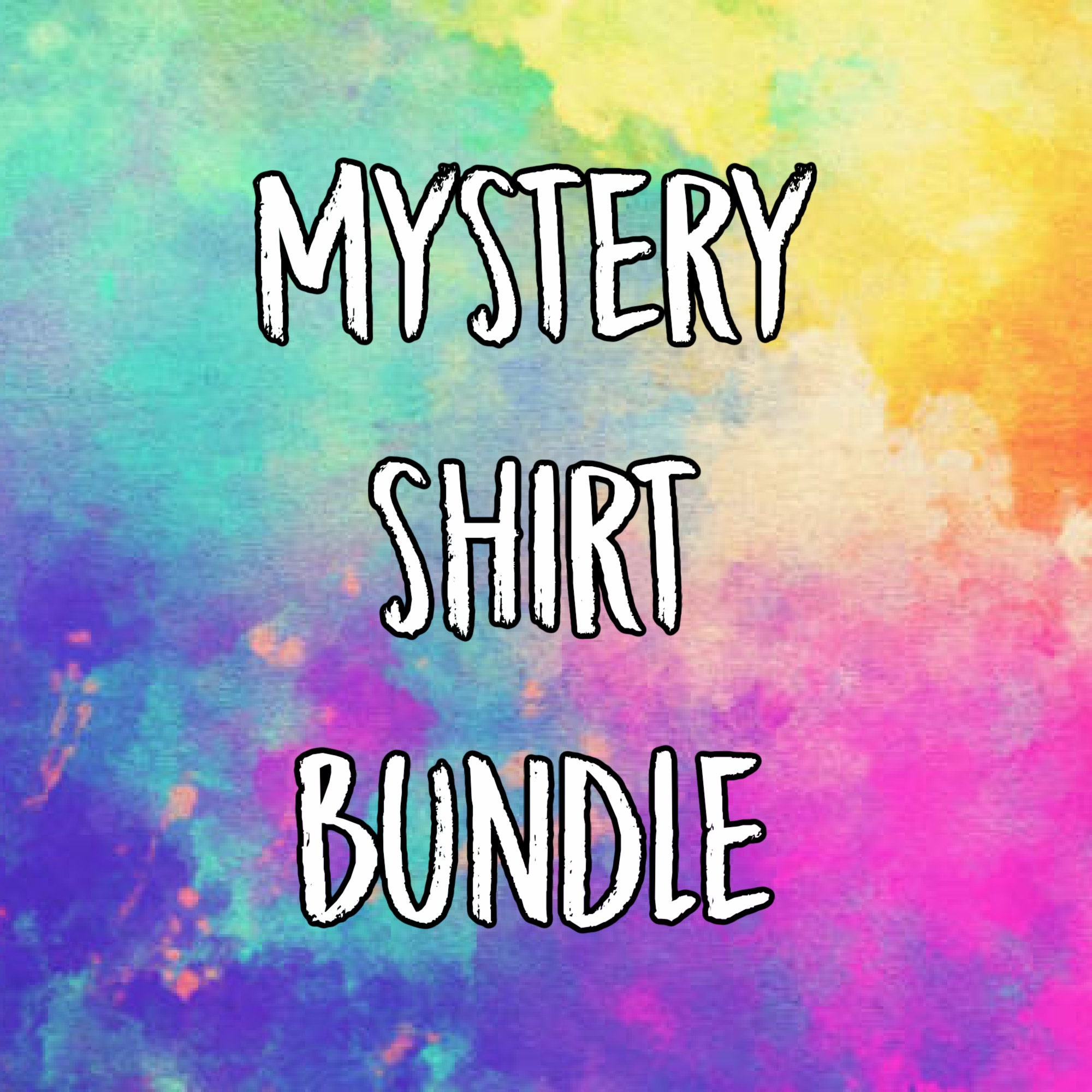 Mystery Shirt Bundle Surprise Gift Sublimation Shirt Screen Etsy