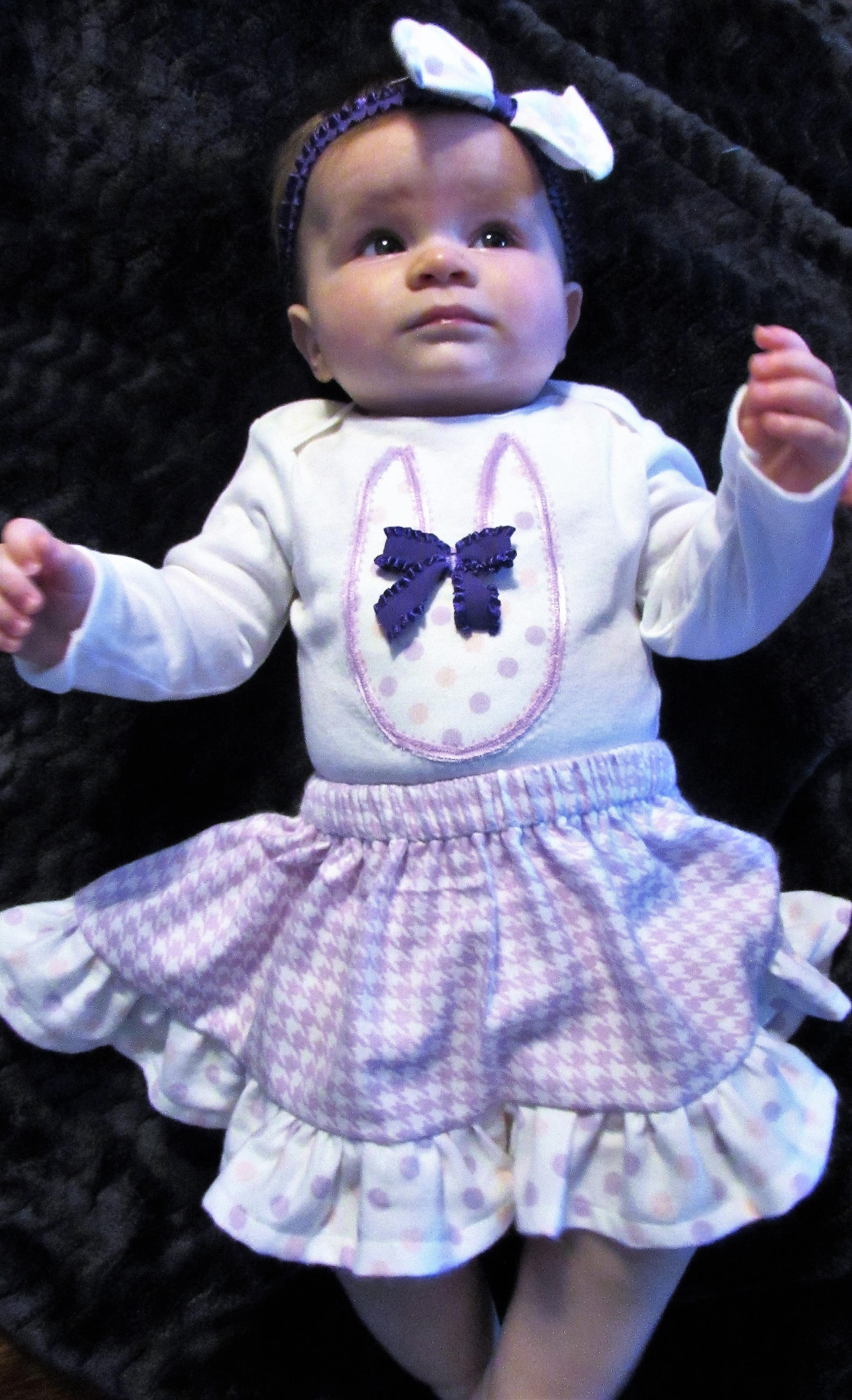 baby girl bunny outfit