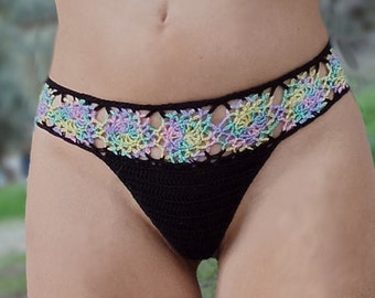 Boho häkeln Bikini Hose Handgemacht mit Liebe für sie oder ihn