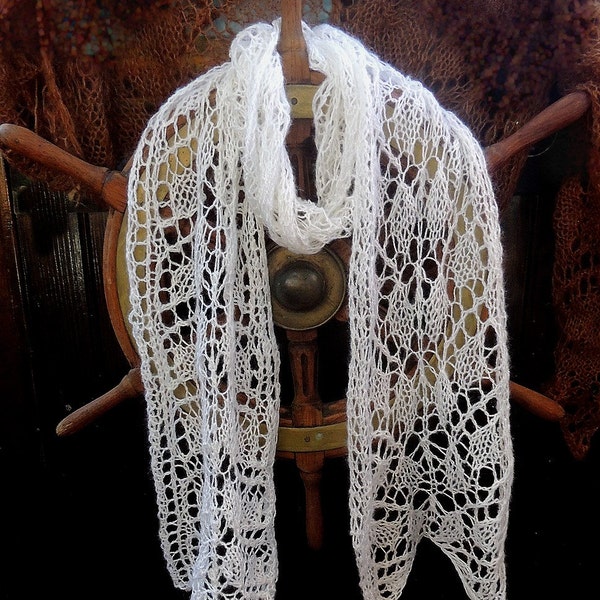 100% Kashmere Shawl, Lace hand knitted wedding, piano, opera