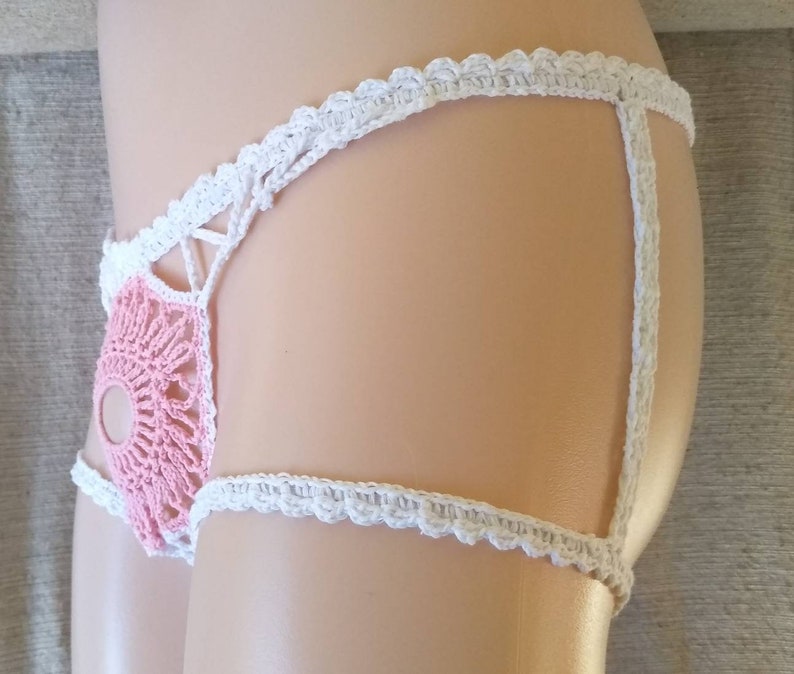 Handmade Crocheted Bulge G-String