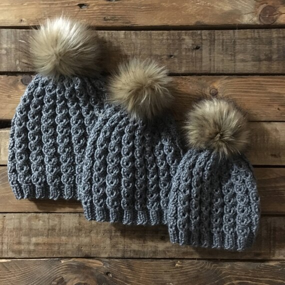 matching hats mom and baby