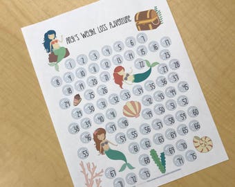 weight loss chart printable etsy weight loss goal charts
