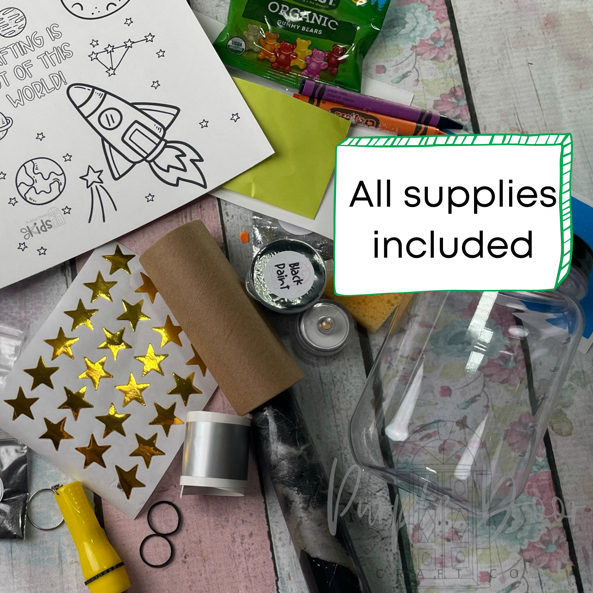 Kids Craft Kit Three Craft Kits in One Great gift for kid Etsy