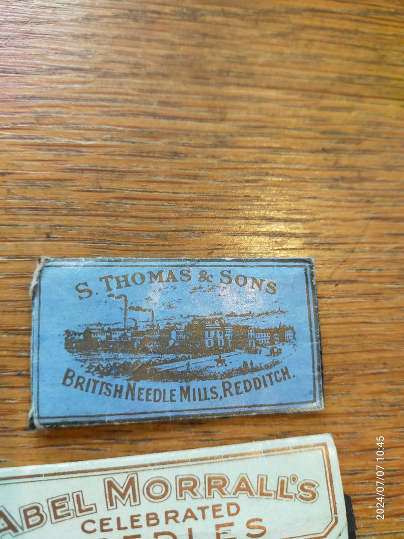 3 British Packets of Rare Needles St Thomas & Sons Rare, Flora Mcdonald