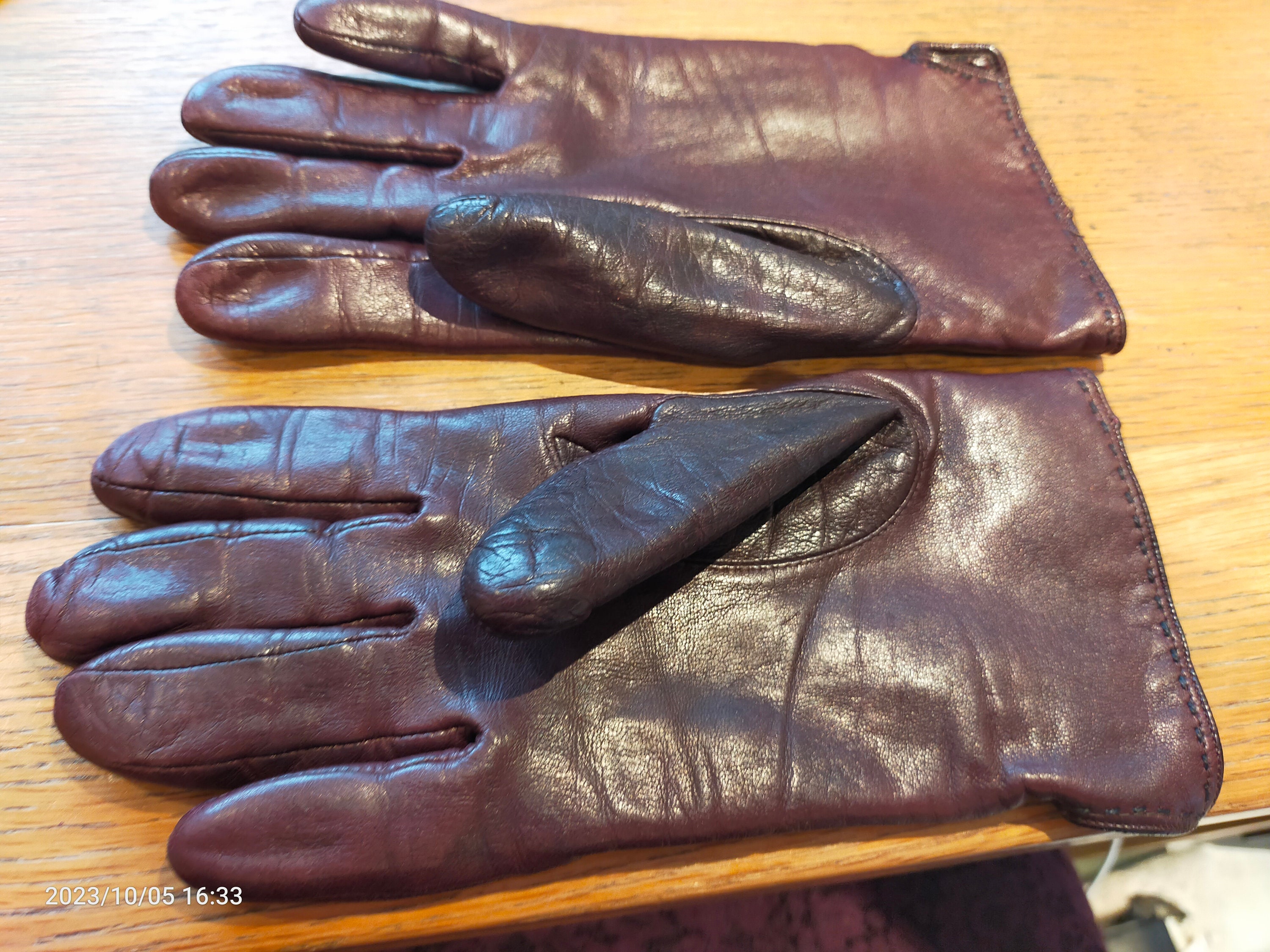 小物 Vintage Star leather glove 6 Pairs NOS Vintage leather Star, Fairfield Work Gloves And