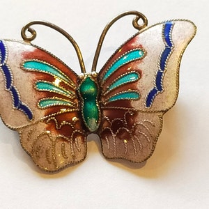 BUTTERFLY - acada92264③ Butterfly Rhinestone Brooch APA14649 – Ole