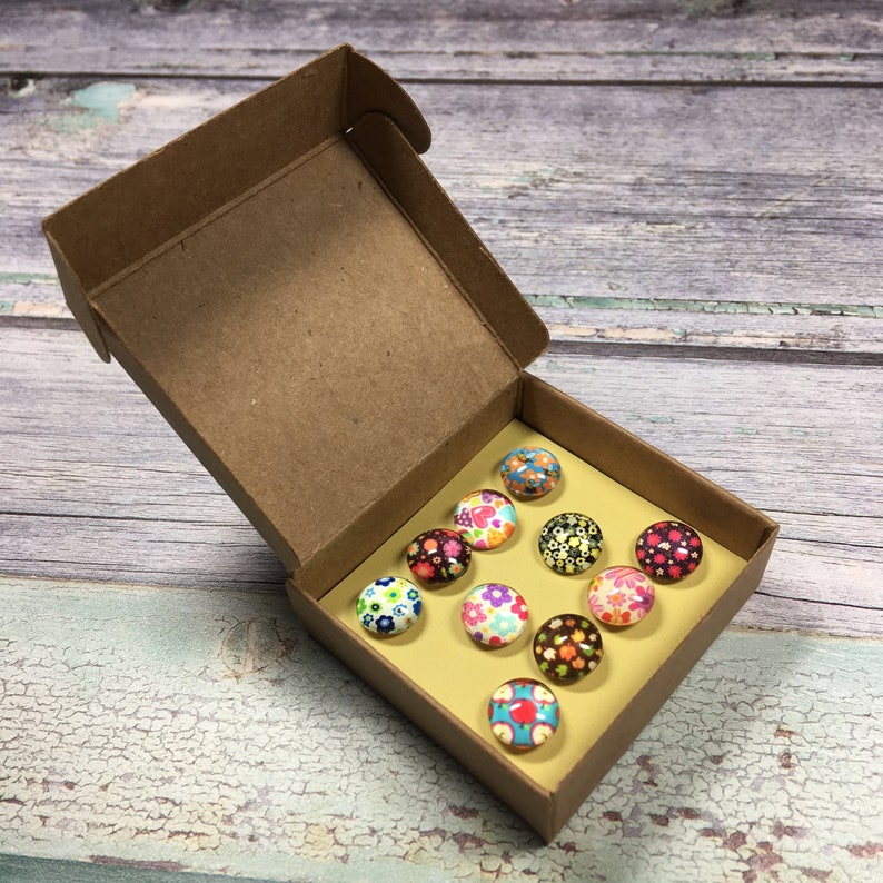 Decorative Push Pins Retro Push Pins Cork Board Pins Retro Etsy