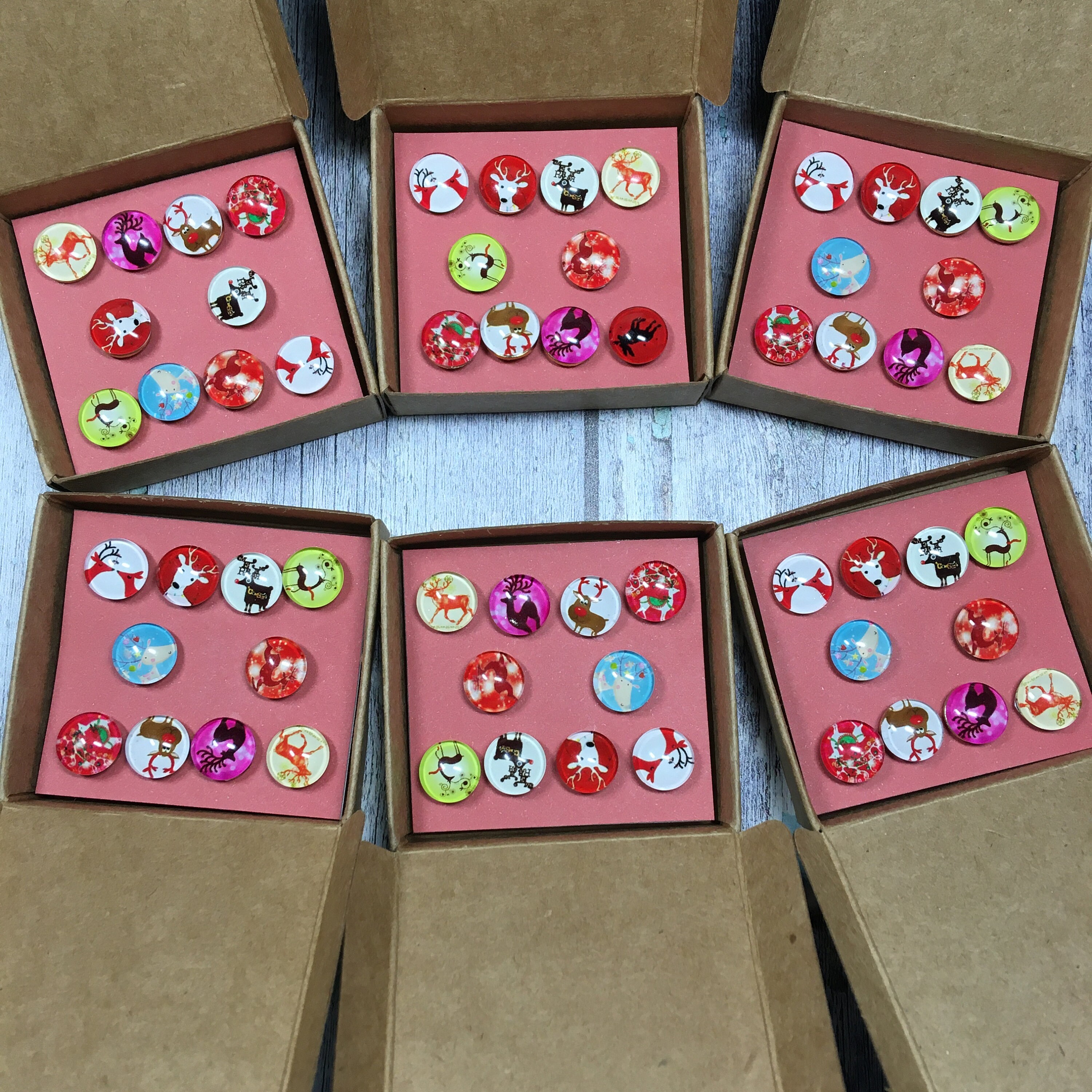 Decorative Push Pins Rudolph Push Pins Cork Board Pins Etsy