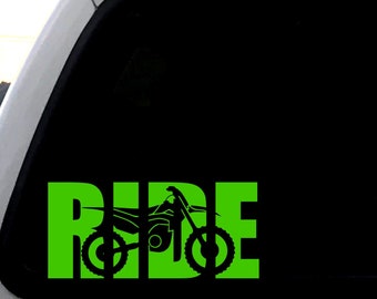 Motorrad Geschenk, Dirt Bike Aufkleber, Fahrt Aufkleber, Motocross Geschenk, Braaap Moto Abziehbild, Dirt Track Rennen, Vatertagsgeschenk unter fünf Dollar Geschenken