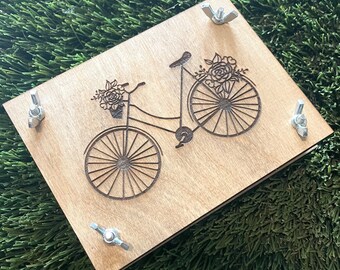 Bicycle Flower Press, Craft Project for Kids, Floral Resin Craft Supply, Heirloom Quality Herb Press, Gifts for Her, Daughter Birthday