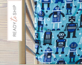 Robot Crib Bedding Etsy