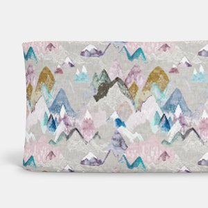 Changing Pad Cover Evergreen Adventure ~ Mountain Changing Pad ~ Change Pad ~ Changing Pad ~ Baby Bedding ~ Adventure Nursery
