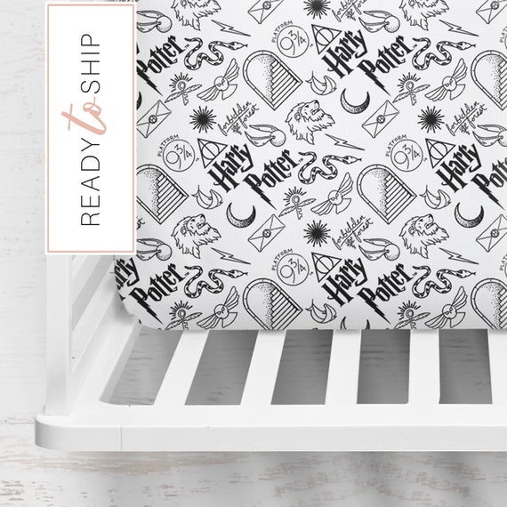 harry potter baby crib sheets