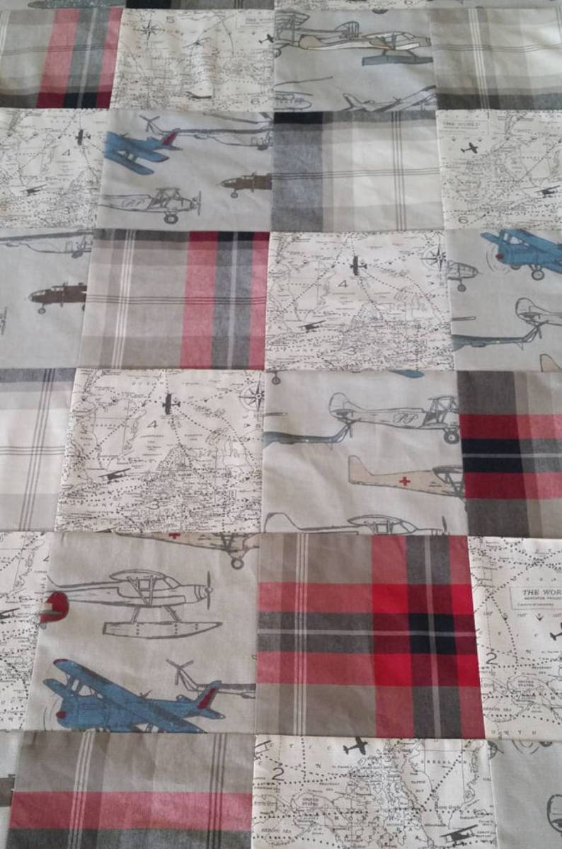 Vintage Airplane Crib Bedding Set Adventure Crib Bedding Etsy