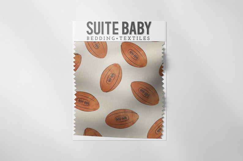 Vintage Football Baby Bedding Crib Sheet Nursing Pillow Etsy