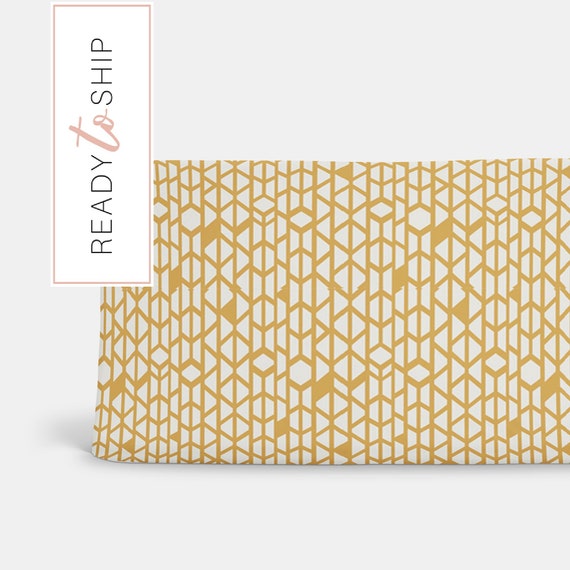 gold changing pad cover