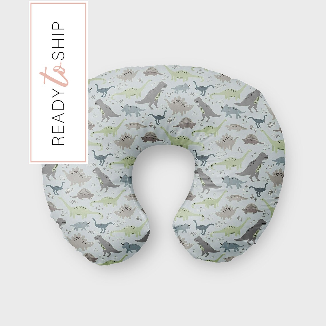 Fossil Rim Nursing Pillow Cover Dino Nursing Pillow Etsy