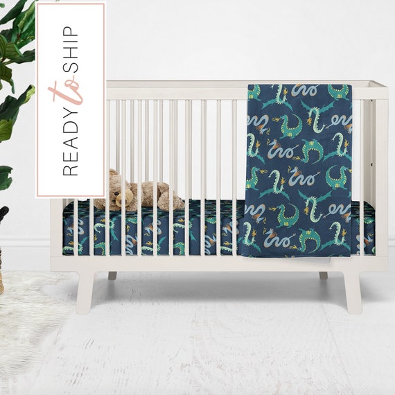 Dragons Baby Bedding Crib Set Crib Bedding Dragon Bedding Etsy