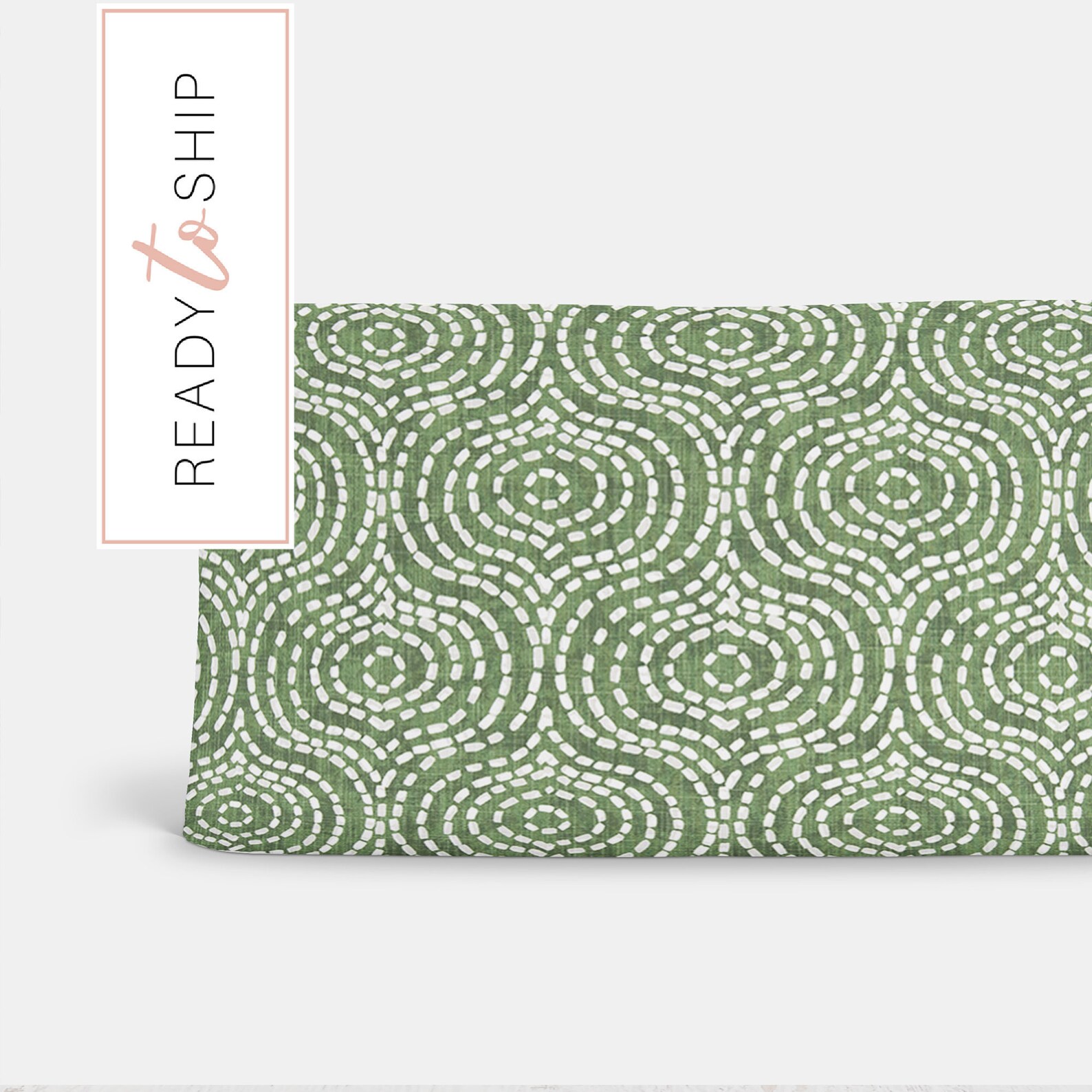 Denver Changing Pad Cover Green Change Pad Green Changing Etsy
