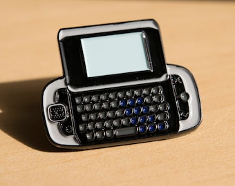 Almost Retro Sidekick Phone Enamel Pin - Cellphone Graveyard Series