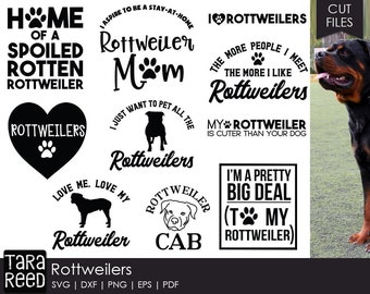 Download Rottweiler svg | Etsy