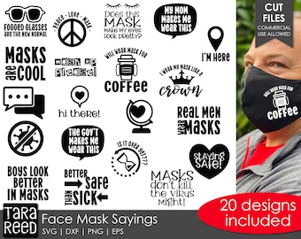 picture Face Mask Sayings Svg Free mask sayings svg etsy