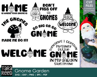Download Gnome silhouette | Etsy