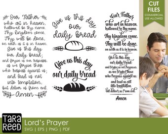 Download Lord S Prayer Svg Etsy