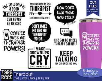 Therapist SVG and Cut Files for Crafters