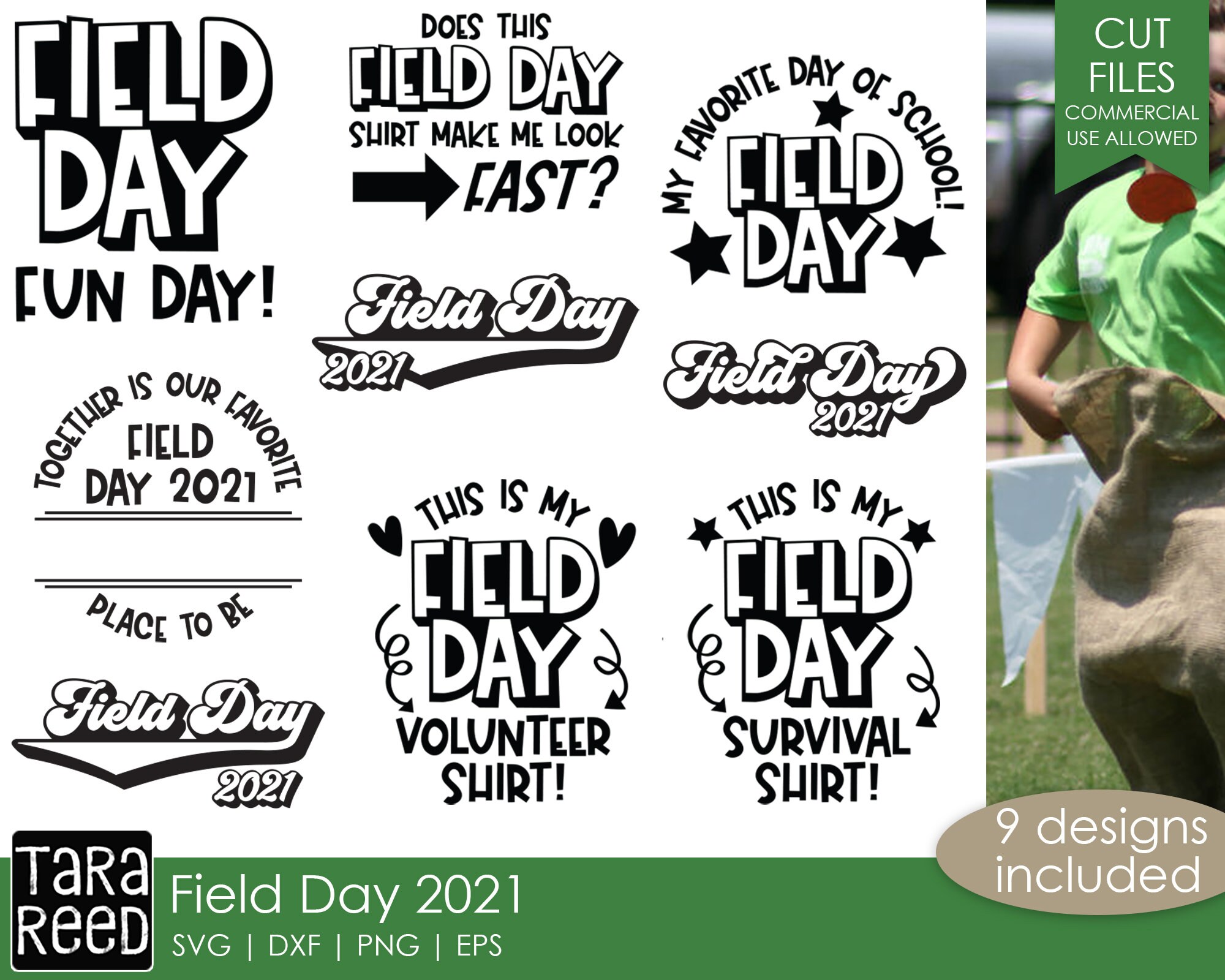 Field day yall svg dxf png clip art