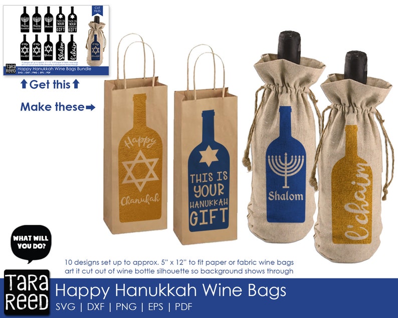 Download Hanukkah MEGA Bundle Hanukkah SVG and Cut Files for ...