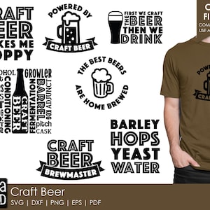 Craft Beer - Beer SVG and Cut Files for Crafters