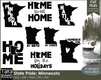 Minnesota SVG and Cut Files for Crafters