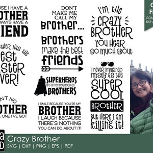 Crazy Brother - Archivos SVG y de corte de Brother para artesanos
