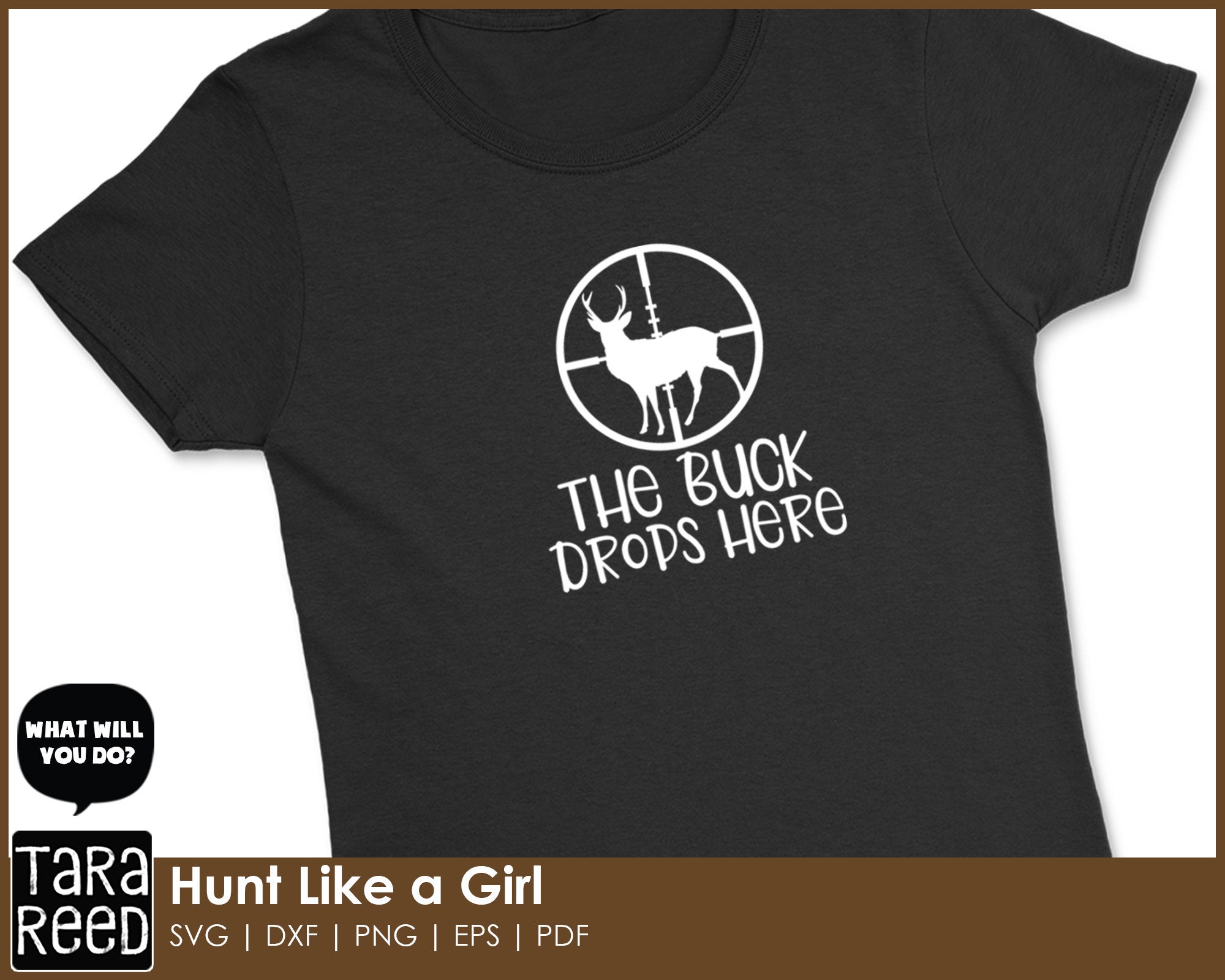 Hunt Like a Girl Hunting SVG and Cut Files for Crafters Etsy Canada