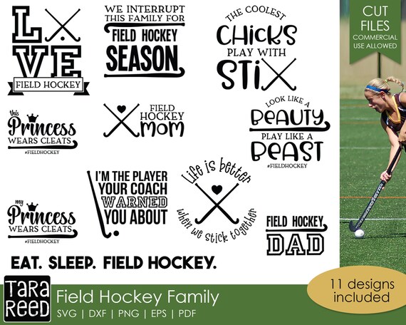 Download Field Hockey Svg And Cut Files For Crafters Etsy